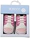 Robeez Girls' Trendy Trainer Crib Shoe, Trendy Trainer Pink, 6-12 Months M US Infant