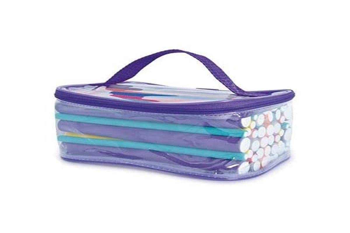 BIFULL PAPIBODIES TURI 42 Toiletry Bag (6 Units x Measurements: 8/10/12/14/16/18/20 mm), Black, Standard