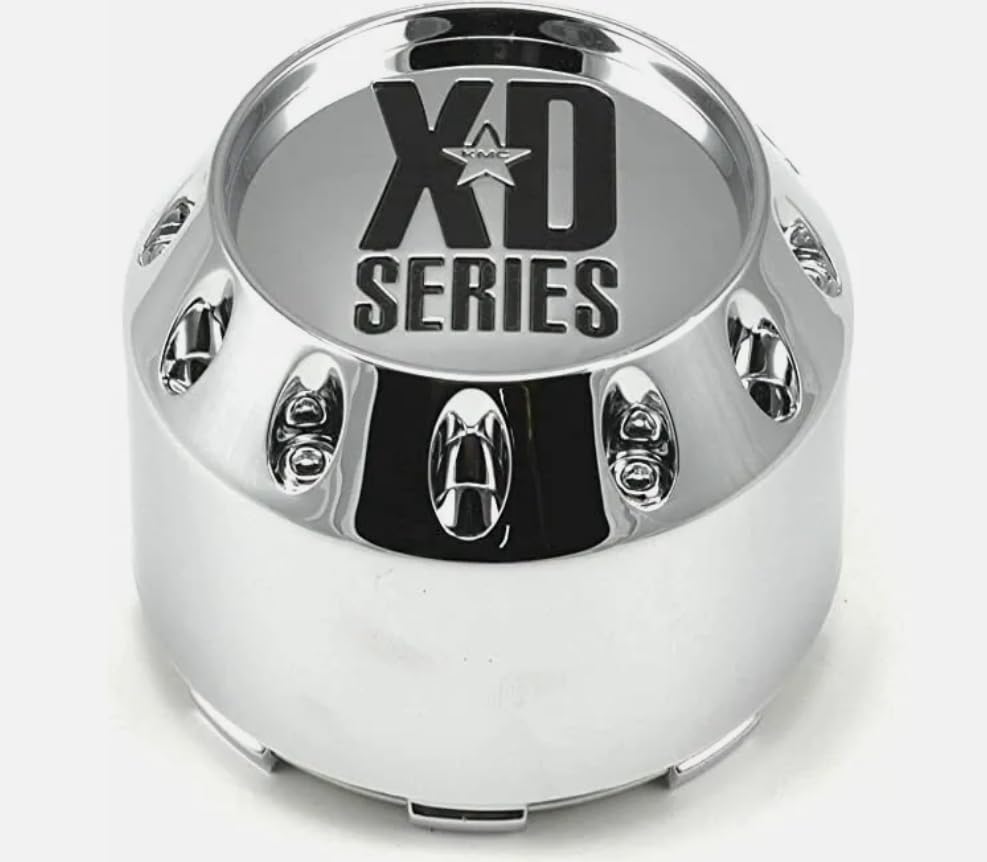 Condition photo showing As Is for 4pcs wheel center cap forxd series chrome snap in wheel hub cap 464k98 lg1405-22 silver
