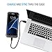 Galaxy S7 Edge Battery Case , UNU Galaxy S7 Edge Charger For Samsung Galaxy S7 Edge Protective 5000mAh Battery Pack Juice Power Case/Galaxy S7 Edge Charging Case - Black/Black