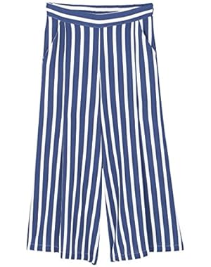 Mango Women's Flowy Cropped Trousers