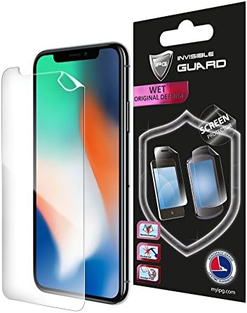 For iPhone X SCREEN Protector Invisible Touch Screen Sensitive Ultra HD Clear Film Anti Scratch Skin Guard - Smooth / Self-Healing / Bubble -Free Screen By IPG