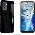 MAOUICI Case for Umidigi C2 2022/Umidigi G2/Umidig G1/Umidig G1 Max (6.52 inches),Black Shell Case with 1 Tempered Glass Screen Protector