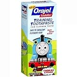 Orajel Toddler Training Toothpaste Tooty Fruity Flavor - 1.5 oz(Pack of 3)