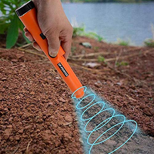 Mamia Pairs Metal Detector Pinpointer Include a 9V Battery, 360°Search Treasure Pinpointing Finder Probe with Belt Holster for Adults and Kids