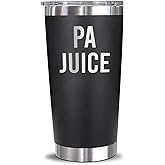 LissiArt97 Pa Juice Tumblers Laser Engraved - 20Oz Travel Tumbler For Father's Day Birthday Christmas - Travel Tumbler Gifts For Pa - New Pa - Pa To Be - Pa Gift