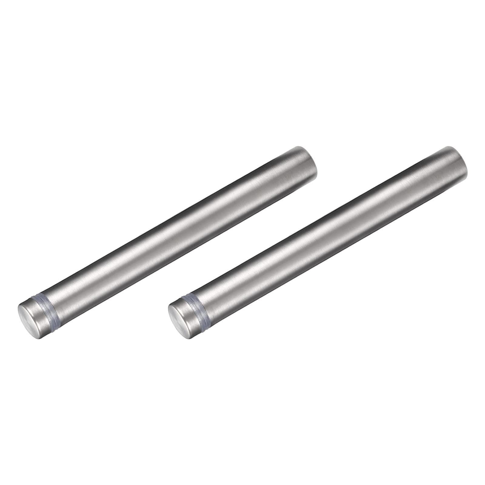 METALLIXITY Sign Standoff Screws (12x100mm) 2pcs, Stainless Steel Advertising Screws Glass Acrylic Nail - for Picture Frame Sign Displays