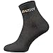 ZaTech Plantar Fasciitis Sock, Compression Socks (Black, Medium)
