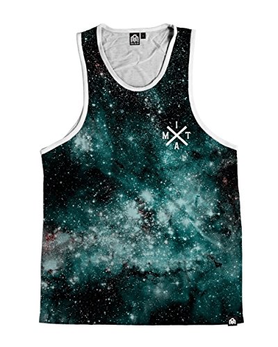 INTO THE AM Team Electric Premium All Over Print Tank Top (Medium)