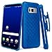 Galaxy S8 Plus Case, Galaxy S8 Plus Swivel Slim Belt Clip Holster Protective Phone Case Cover Compatible for Samsung Galaxy S8 Plus Cases (Combo Shell & Holster Case) - Blue