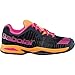 Babolat Junior Jet All Court Girl's Tennis Shoe, Grey/Orange/Pink