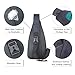 CARQI Sling Bag Waterproof Shoulder Backpack Crossbody Purse for Hiking Camping