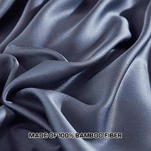 Dornroscn Cooling Bamboo Duvet Cover for Weighted Blanket Removable Twin Size Weighted Blankets