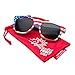 grinderPUNCH Kids American USA Flag Sunglasses for Boys and Girls Ages 3-10