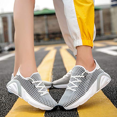 Running Shoes Couple Mesh Breathable Non-Slip Wear Casual Shoes for Men and Women