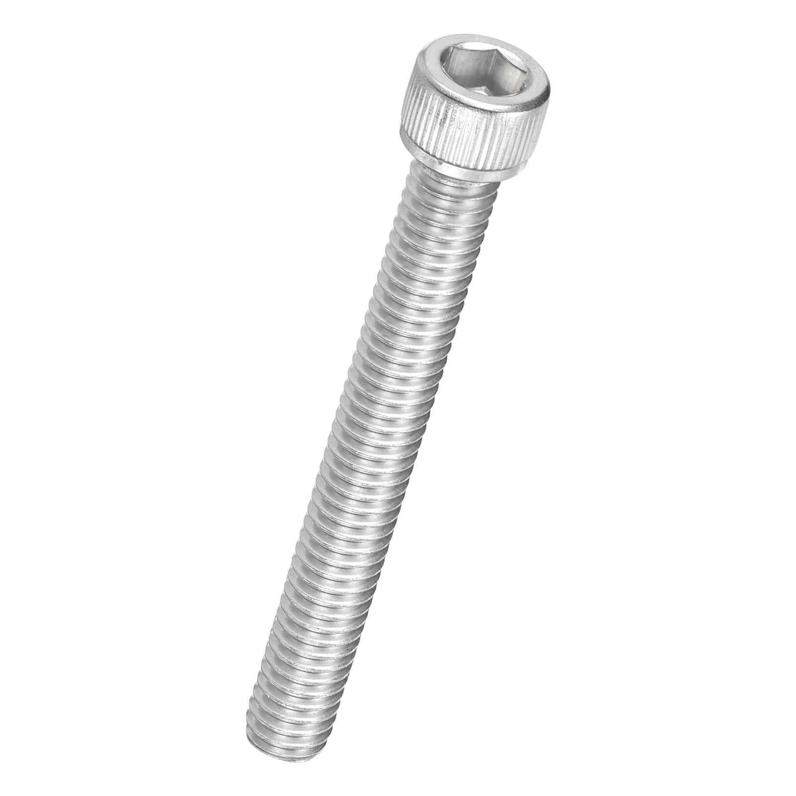 Kozelo 10pcs Socket Head Cap Screws - [5/16"-18 x 2-1/2"] UNC 304 Stainless Steel Allen Socket Drive for Electrical Motor 3D Printing Fan Engine Replacement Use, Silver — image 1