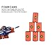 Yosoo Large Size EVA Target Soft Targets Foam Toy Gun Shoot for Elite Series Blasters Kid Toy Game Gift, 6Pcs