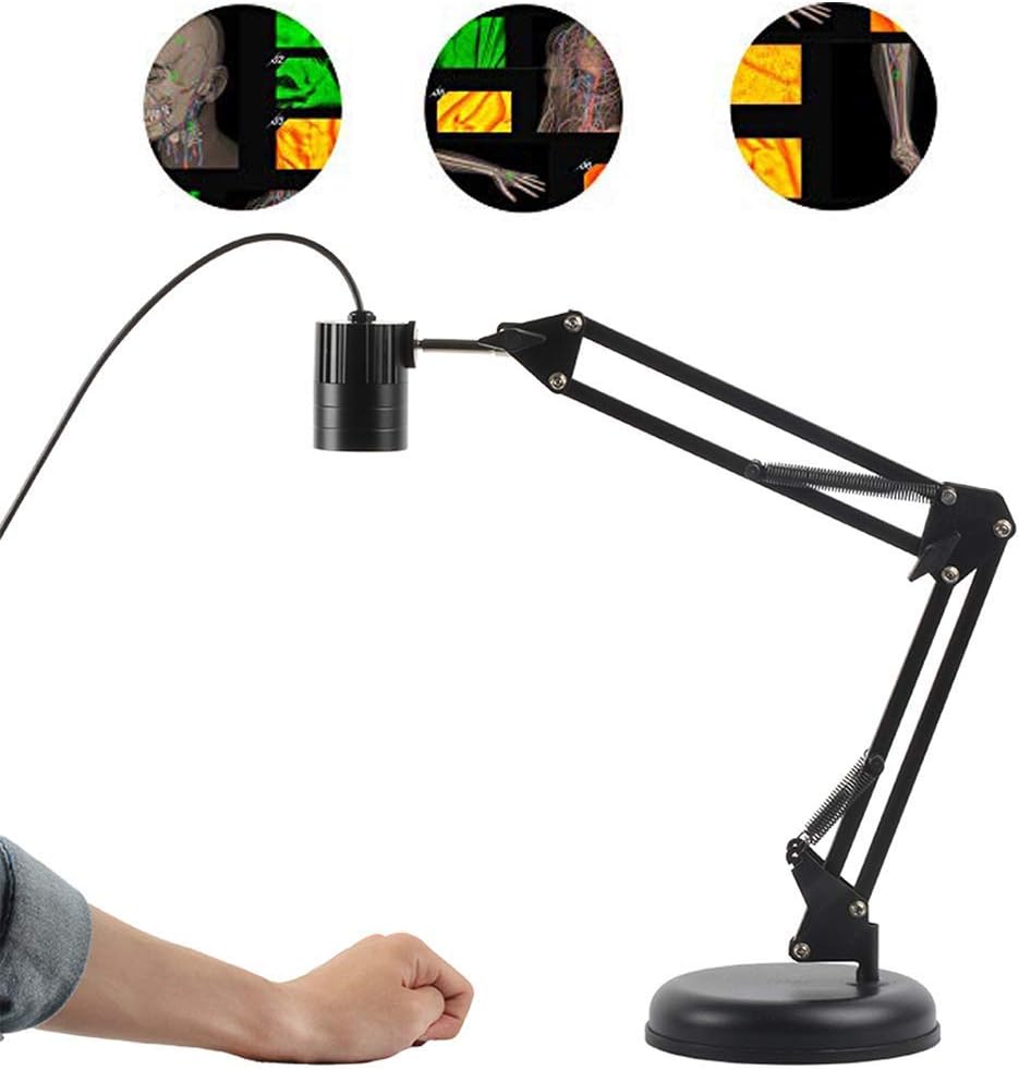 Profession Vein Finder, Transilluminator Vein Locator Finder, Medical Vein Finder Vein Viewer Easy Finding Subcutaneous Veins Device for Children and Elderly