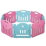 Baby Playpen Kids 8 Panel Safety Play Center Yard Home Indoor Playpen