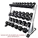 Valor Fitness BG-12 Dumbbell Rack 3-Tierthumb 2