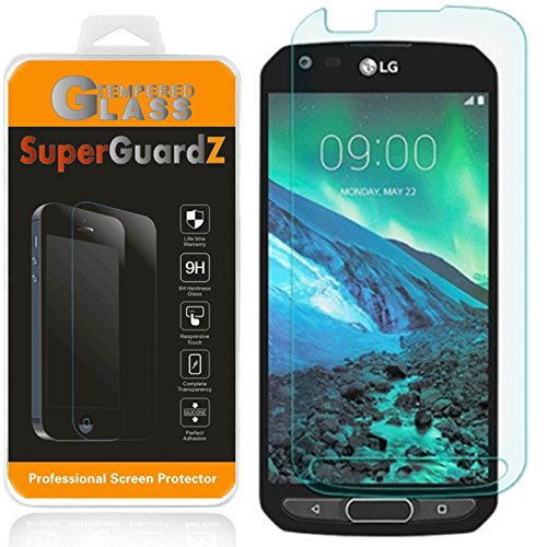 [3-Pack] LG X Venture Screen Protector [Tempered Glass], SuperGuardZ, 9H, 0.3mm, 2.5D Round Edge, Anti-Scratch, Anti-Bubble [Lifetime Replacement]