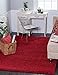 Unique Loom Solid Shag Collection Area Rug (2' 2