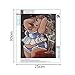 Toogoo Full Round Drill 5D DIY Diamond Painting Cartoon fat woman Embroidery Cross Stitch Home Decor Gift