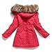 Women's Winter Mid-length Hooded Cotton-padded Coats Jackets