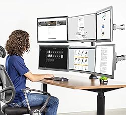VIVO Steel Hex 23 to 32 inch LED LCD Computer