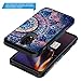 Rosebono Compatible with OnePlus 6T Case, Slim Hybrid Dual Layer Shockproof Hard Cover Graphic Fashion Cute Colorful Silicone Skin Cover Armor Case for OnePlus 6T (Mandala)