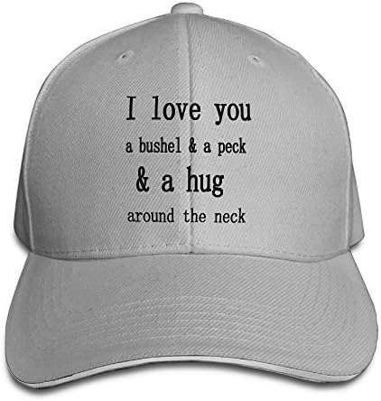I Love You Adjustable Golf Neutral Cap