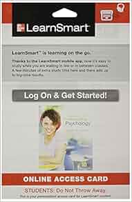 Amazon Com Learnsmart Access Card For Essentials Of