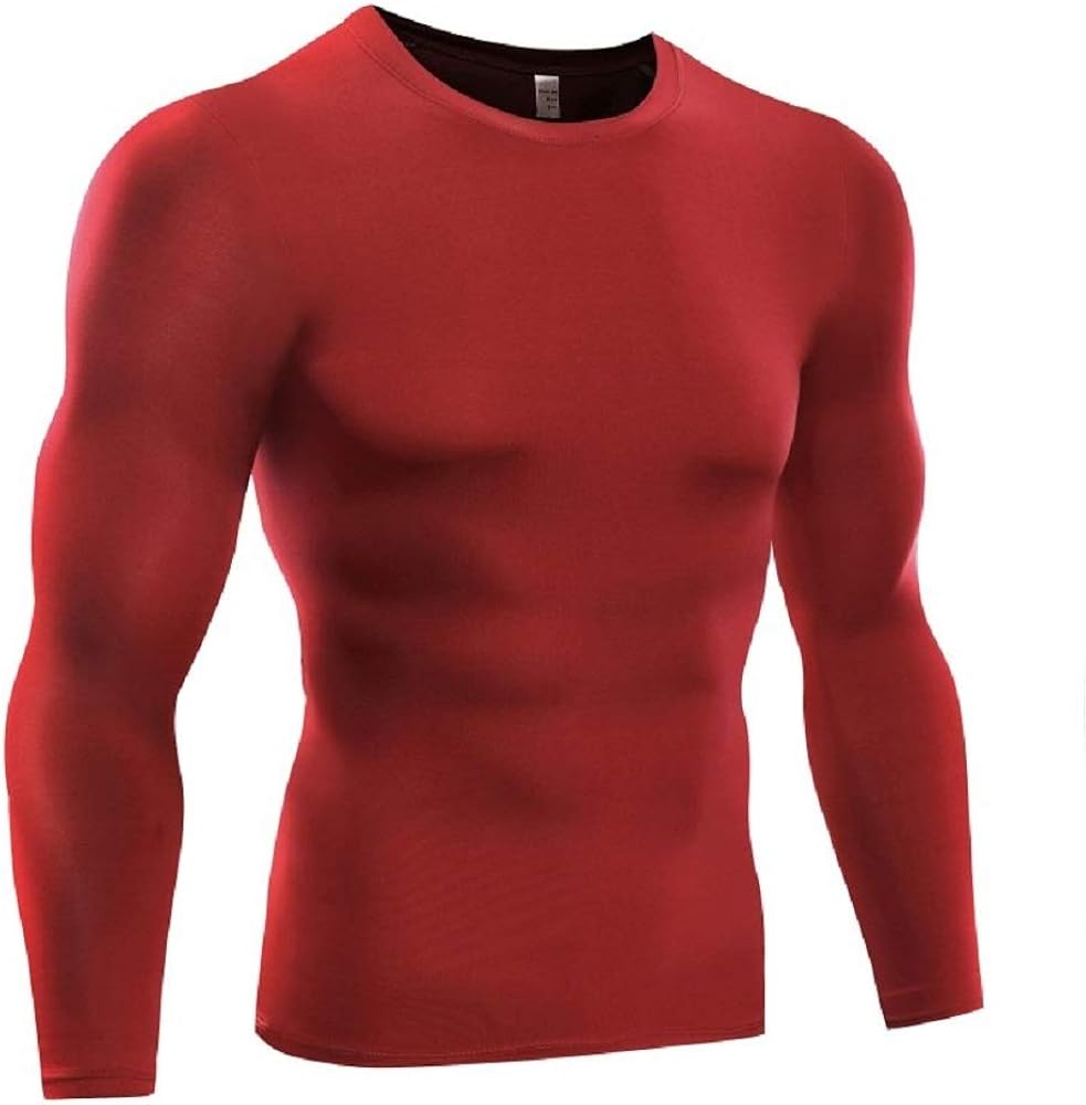 red long sleeve base layer