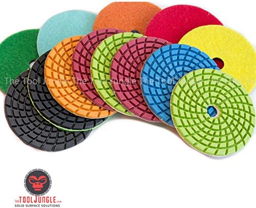 SV Extra Thick Diamond Polishing Pads- 5 MM 4 inch (Grit 1000)