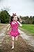qyqkfly Polka Dot Girls Kids Bathing Suits Adjustable Swimsuits (FBA)