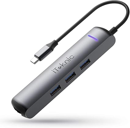 Amazon Usb C ハブ Type C ハブ Iteknic Usb ハブ Usb 3 0ポート 3 Pd充電 Hdmi 4kビデオ Lanポート Usbハブ 6ポート 高速データ転送 アルミニウム コンパクト Macbook Macbook Pro Surface Go Chromebook Samsung Galaxy Tab Pro