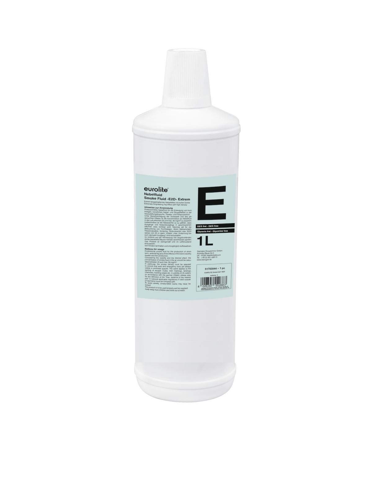 Eurolite Smoke Fluid-E2D 1L - Multi-Colour, One Size