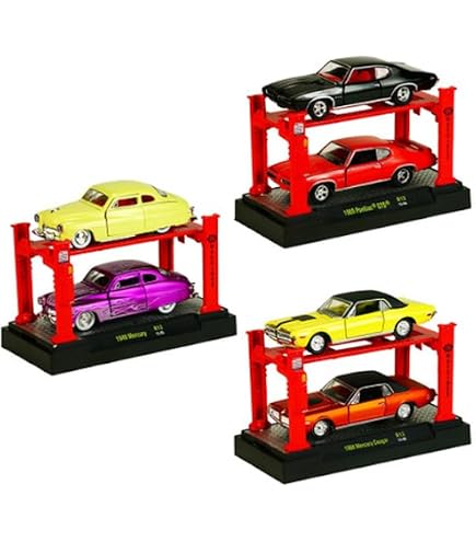 Amazon.com: M2 Model Kit 4 Piece Car Set Release 44 Limited