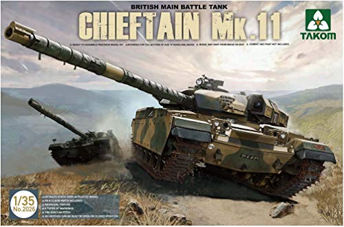 TAKom British Chieftain Mk.II Model Kit (1/35 Scale)