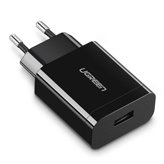 UGREEN Schnellladegerät 18W USB Ladegerät mit Quick Charge 3.0 für Samsung Galaxy S10, S9, S8, S7, Note9, A5 2017, Tab S5e/S4