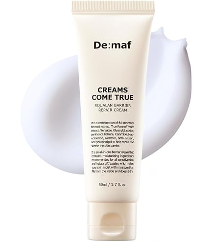 De:maf Demaf ディマーフ クリームスカムトゥルー 50ml 5本 Amazon.com: De:maf Demaf Creams Come True Squalane Barrier Repair