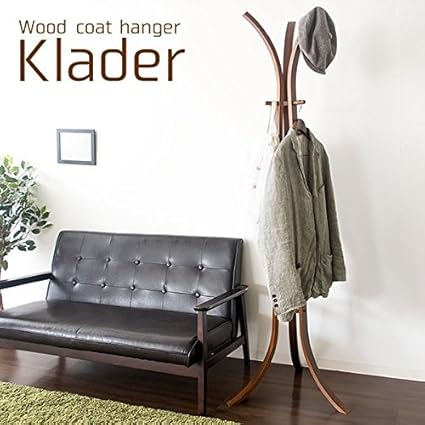 Amazon 曲げ木のコートハンガー ハンガーラック ブラウン 幅55 5cm 木製 北欧風 ノーブランド品 ホーム キッチン 通販