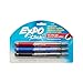 EXPO Click Low-Odor Dry Erase Retractable Markers, Fine Point, Assorted Colors, 3-Count