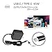 45W Type-C Ac Charger Power Supply Adapter Cord for MacBook 12 inch, New MacBook Pro Chromebook Pixel Nintendo Switch Nexus 5X/6P LG G5/G6 Samsung S8 and More Other Type-C (45w Black) (Black)