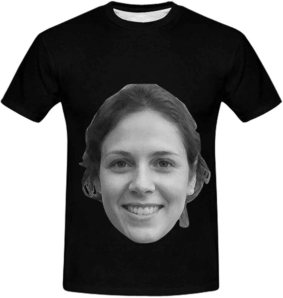 Custom Girlfriend Face T Shirt Design Picture Men's Tee