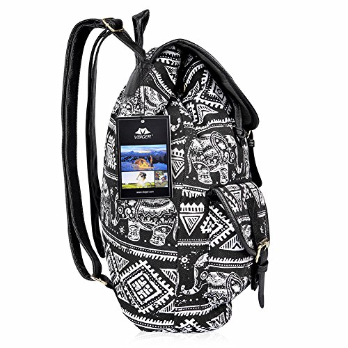 vbg vbiger canvas backpack