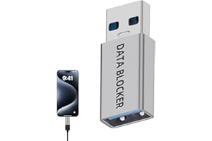 USB Condom Data Blocker | Laptop Defender - USB Port Privacy Protector Type-C Blocker Defender for PC Notebook Laptop Block U