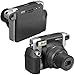Fujifilm INSTAX 300 Wide-Format Instant Photo Film Camera (Black/Silver) + Fujifilm instax Wide Instant Film, Twin Pack (60 Sheets) + 4 AA High Capacity Rechargeable Batteries with Battery Charger +