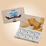 Japan Hokkaido Shiroi Koibito, Langue De Chat with Dark Chocolate, 18pcs [Japan Import]