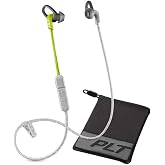 Plantronics BackBeat FIT 305 Sweatproof Sport Earbuds, Wireless Headphones (Green) (Renewed)